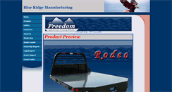 Desktop Screenshot of blueridgemfg.com